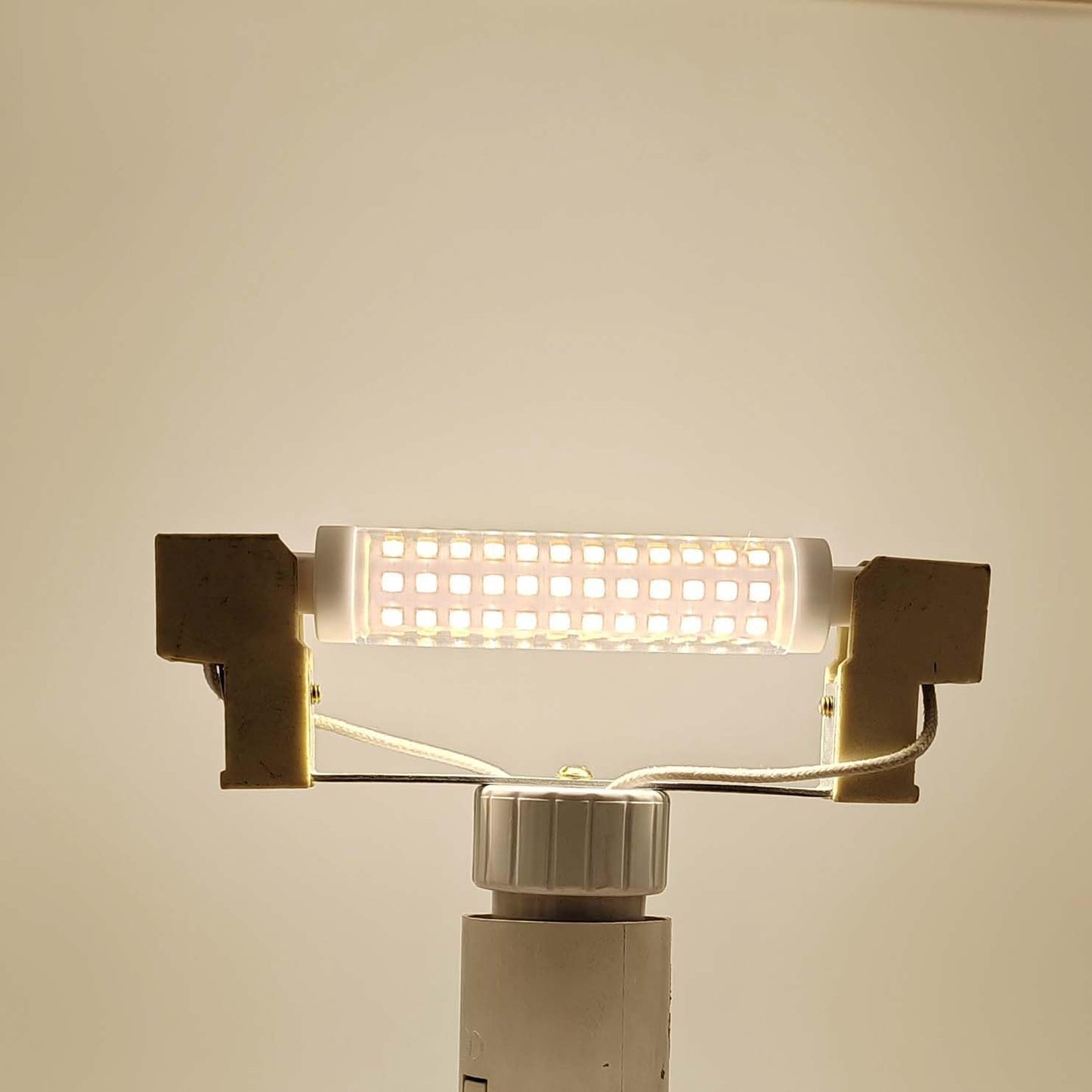 QLEE R7S LED Bulb 118MM 12W J118 T3 Led FloodLight Equivalent 150w Halogen Wall Sconce Floor Light j-Type Linear Double Ended Banker Light 360º Beam