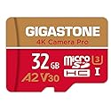 ?5-Years Data Recovery? GIGASTONE 32GB Micro SD Card, 4K Camera Pro, Compatible with GoPro, Wyze, Security Camera, Drone, Dash Cam, R/W up