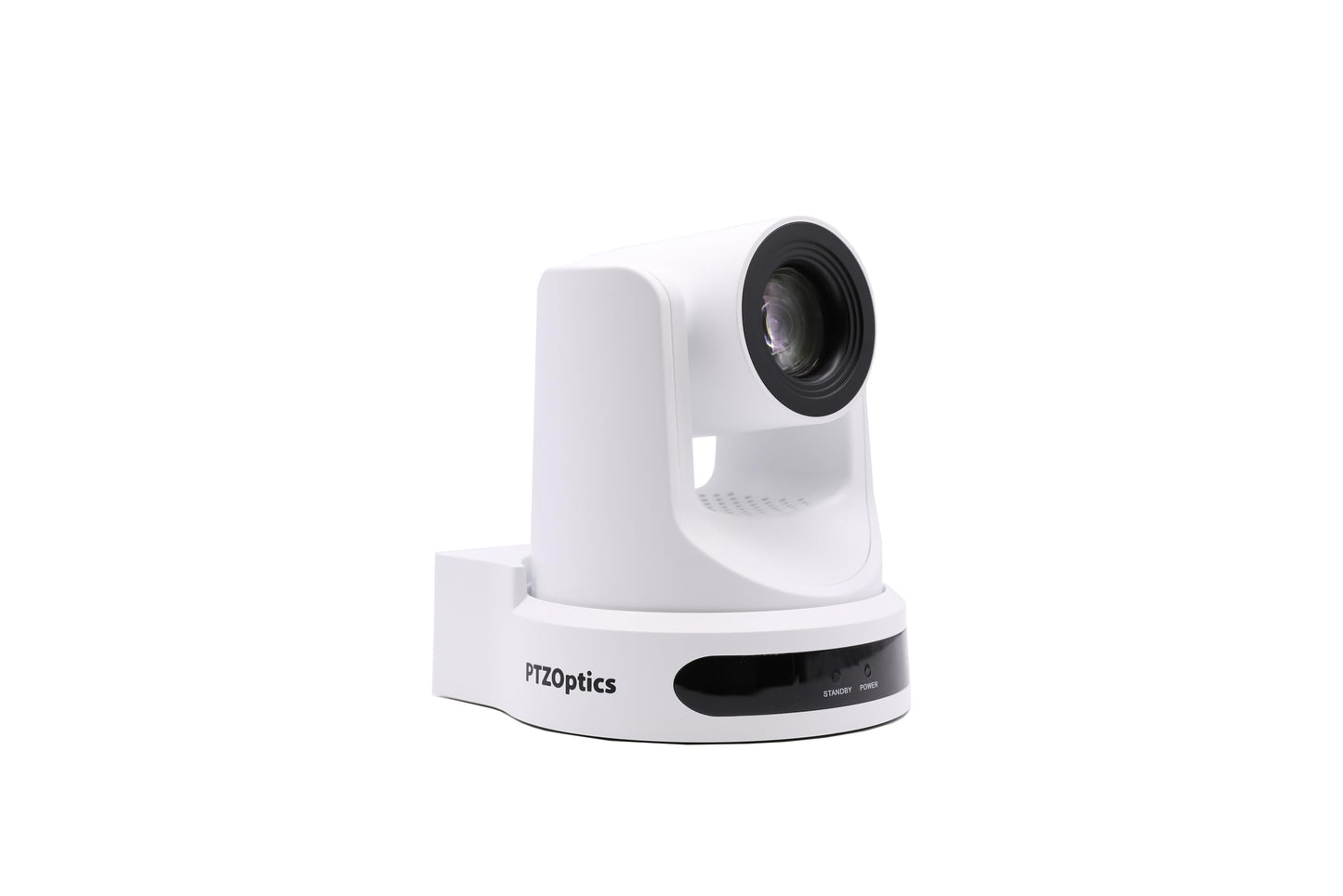 PTZOptics Move SE 20x 1080p Full HD Advanced PTZ Auto-Tracking Pan Tilt Zoom Camera for Live Streaming and Video Production (White)