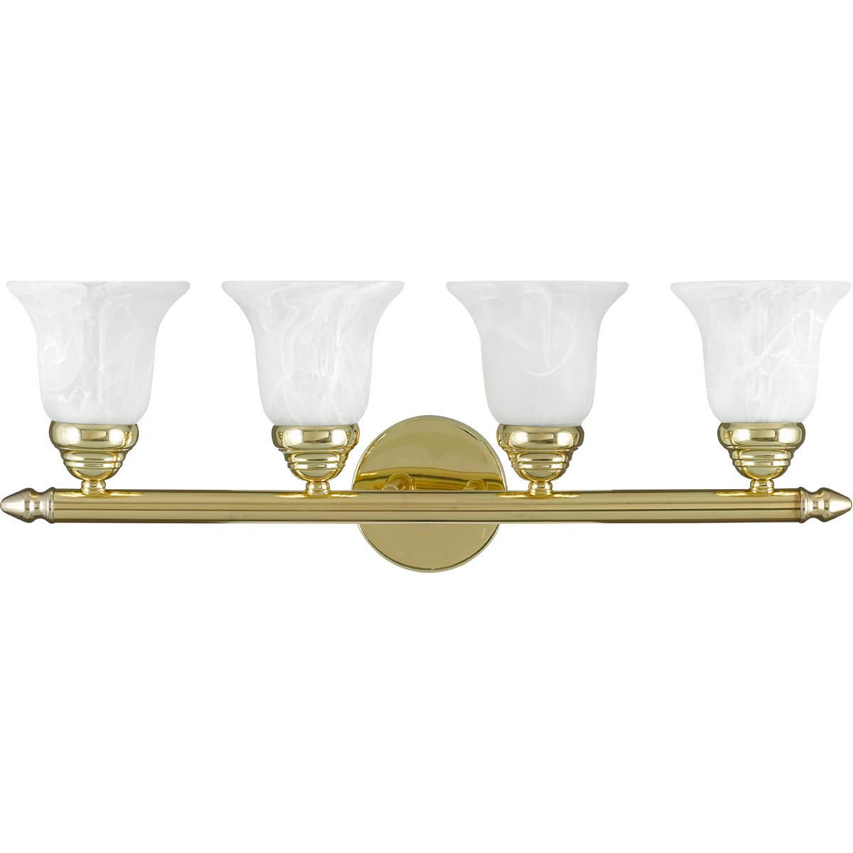 Livex Lighting 1064-02 Neptune 4 Polished Brass Bath Light