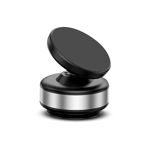Lecroooi Suction Cup Phone Mount,Magnetic Phone Holder for Car,360°Adjustable Vacuum Suction Phone Mount, Foldable Portable Phone Holder for Car