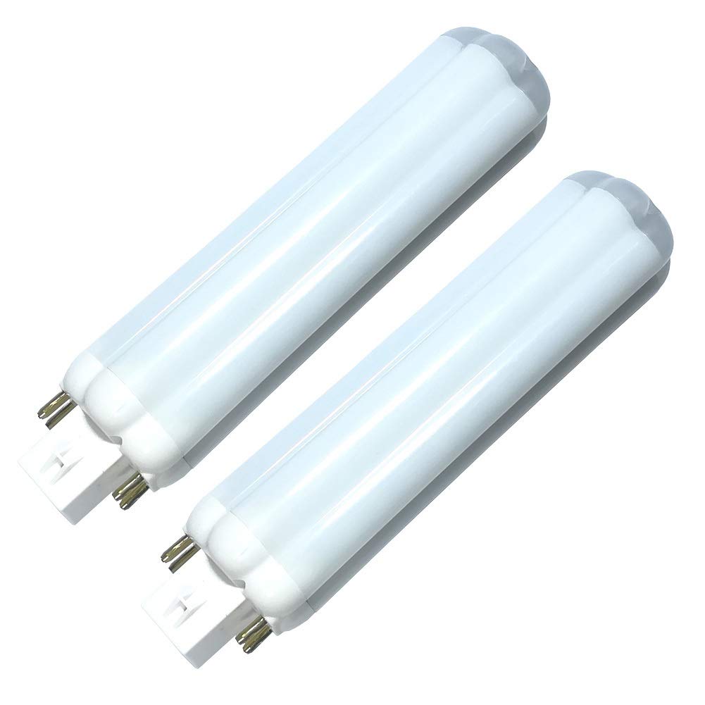 QLEE 9w Led Gx24Q Bulb 4-Pin Base PL Retrofit Lamp Natural 4000k Daylight Equivalent Gx24Q-3 20W CFL Bulb GX24 Reading Desk Table Light Downlight 360