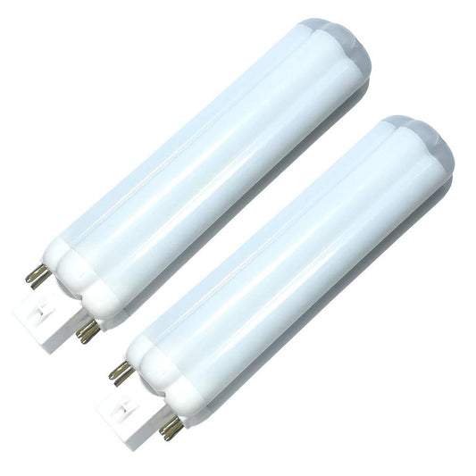 QLEE 9w Led Gx24Q Bulb 4-Pin Base PL Retrofit Lamp Natural 4000k Daylight Equivalent Gx24Q-3 20W CFL Bulb GX24 Reading Desk Table Light Downlight 360