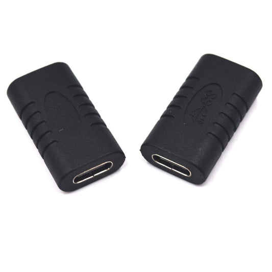 Kework 2 Pack USB Type C Coupler, USB 3.1 C Female to Female Extension Connector Adapter