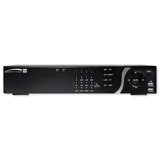 Speco D8HU1TB 4K HD-TVI Digital Video Recorder 8-Channel 1TB