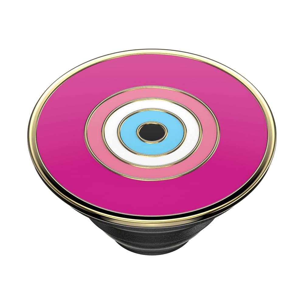 PopSockets Adhesive Phone Grip, Holder, Phone Stand, Evil Eye - Enamel Evil Eye Lover