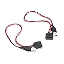 Ruimou 2PCS SATA 15-Pin to USB 2.0 Power Extension Cable 12 Inches, Hard Drive Power Cable, SSD Power Cable, Only Supports 2.5 Inch Hard Drives