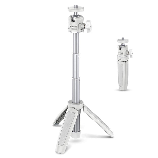 ULANZI Extension Pole Tripod, Mini Selfie Stick Tripod Stand Handle Grip for iPhone 13 Pro Max Samsung OnePlus Google Smartphone Canon G7X Mark III