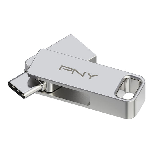 PNY 128GB Duo Link USB 3.2 Type-C Dual Flash Drive