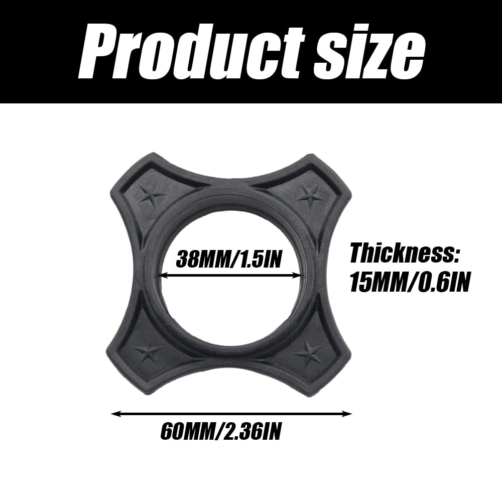 10 Pcs Rubber Microphone Anti-roll, Anti-Fall and Anti-Slip Sleeve, Microphone Protection Rings, Microphone Accessories, Black