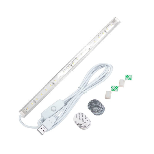 Under Cabinet Light, 12 Inch Plug in LED Closet Light with Memory Function, Cold White 6500K, Super Slim Dimmable Workbench,Under Counter Lights