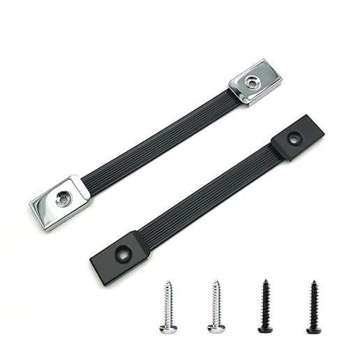 CCeCCe 2 Pack Guitar Speaker Cabinet Strap Handle Replacement with Mount Screws Hardware Guitar Amplifier Handle Pull Carry Handles for Guitar Amp