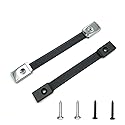 CCeCCe 2 Pack Guitar Speaker Cabinet Strap Handle Replacement with Mount Screws Hardware Guitar Amplifier Handle Pull Carry Handles for Guitar Amp