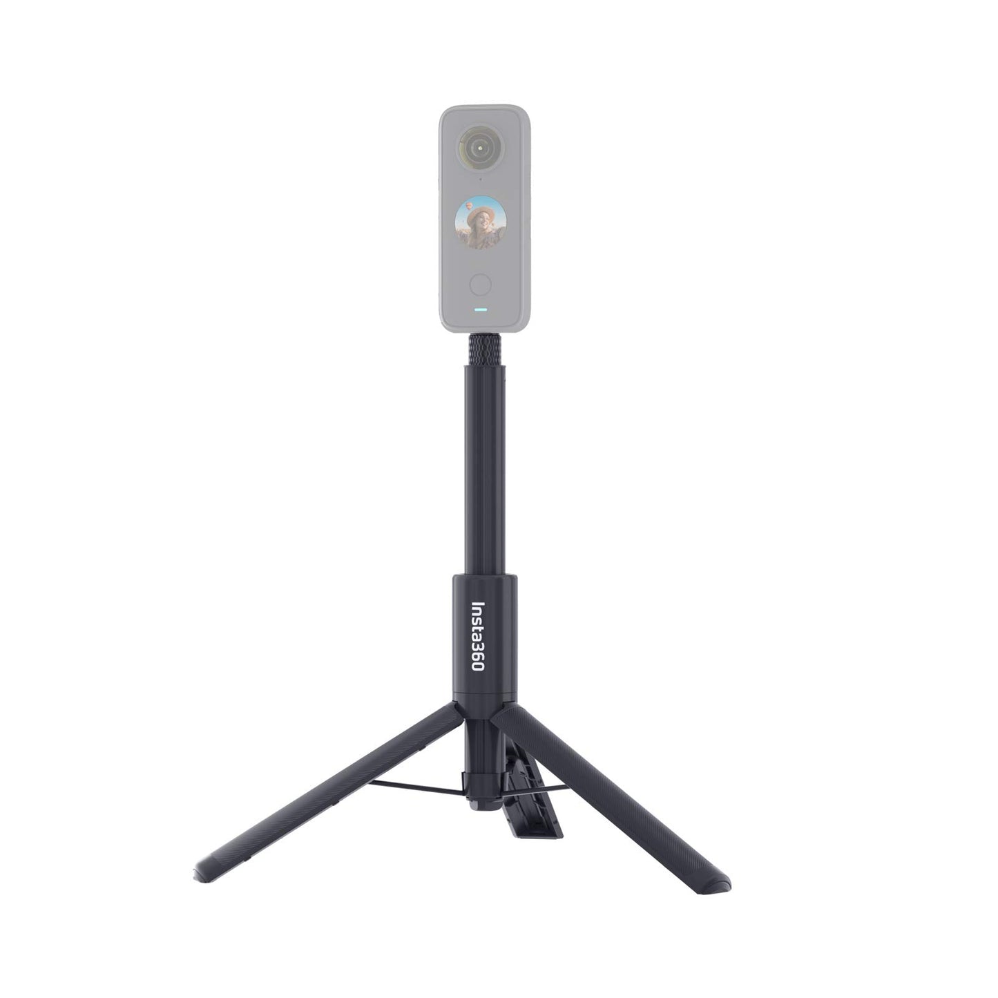Insta360 2-in-1 Invisible Selfie Stick + Tripod, Aluminum Alloy Invisible Pole and Tripod, Compatible with Insta360 Ace, Ace Pro, Ace Pro 2, GO Ultra