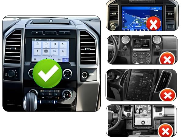 EASEORD Phone Mount Compatible with Ford F-150 2015-2020, Expedition 2018-2021, Super Duty 2017-2021, 360 Rotation Aluminum F150 Vent Cell Phone