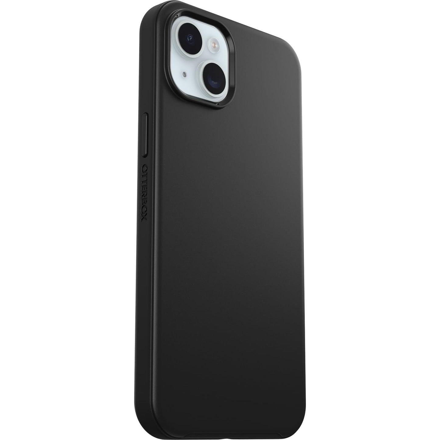 OtterBox iPhone 15 Plus and iPhone 14 Plus Symmetry Series Clear Case QUILTED POPPIES (Red), snaps to MagSafe, ultra-sleek, raised edges protect