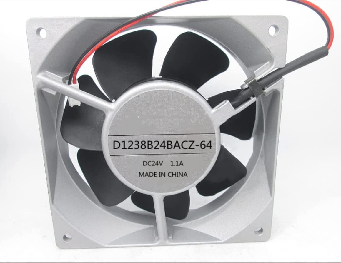D1238B24BACZ-64 DC24V 1.1A 26.4W 120x120x38mm 2-Wire Cooling Fan