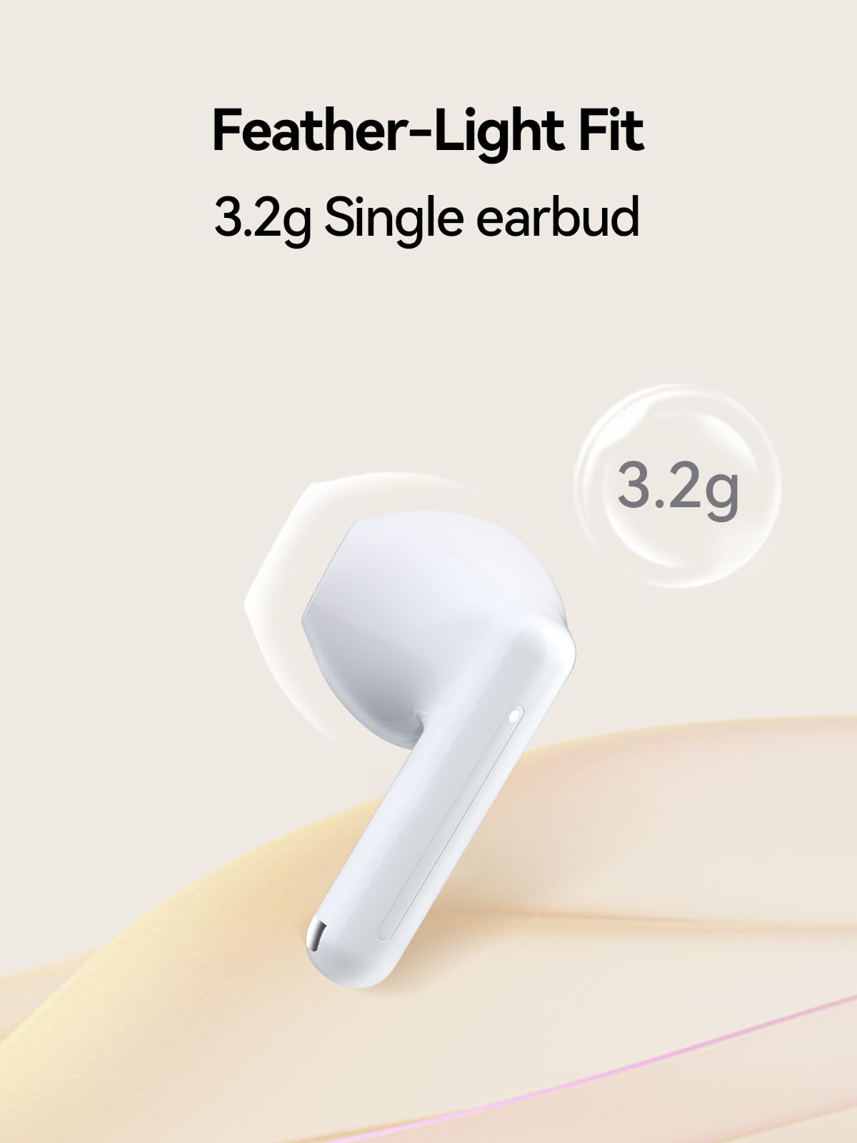 1MORE Q10 Wireless Earbuds (White)