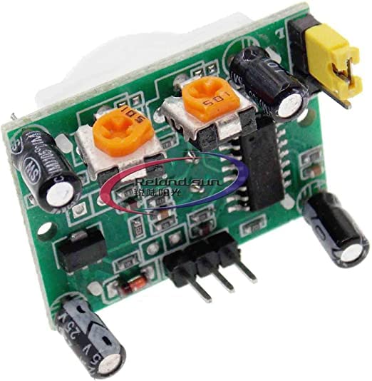 5PCS HCSR501 HC-SR501 PIR Infrared Sensor Adjust IR Pyroelectric Infrared Motion Sensor Detector Module Body Motion Module