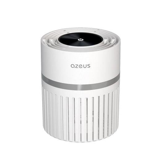 Azeus H13 True HEPA Air Purifier for Bedroom Pet Hair, Portable Small Air Purifier for Home, Office, Living Room,3 Speeds,White