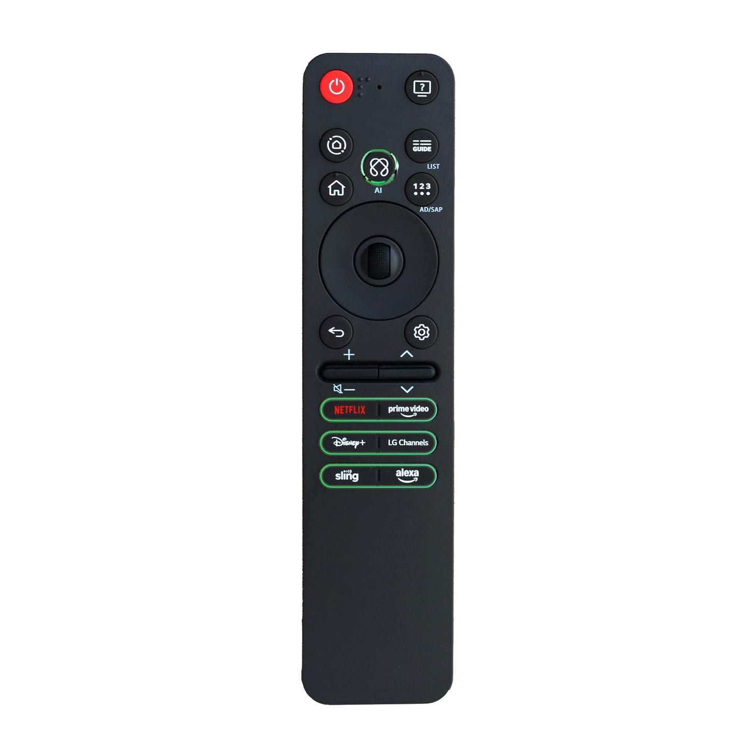 New Voice Remote Replacement for LG MR25GA Magic Remote Control, Compatible with LG Smart TV OLED C5/B5/G5 Series, QNED 92A/ 85A/80A/ UA77 Series