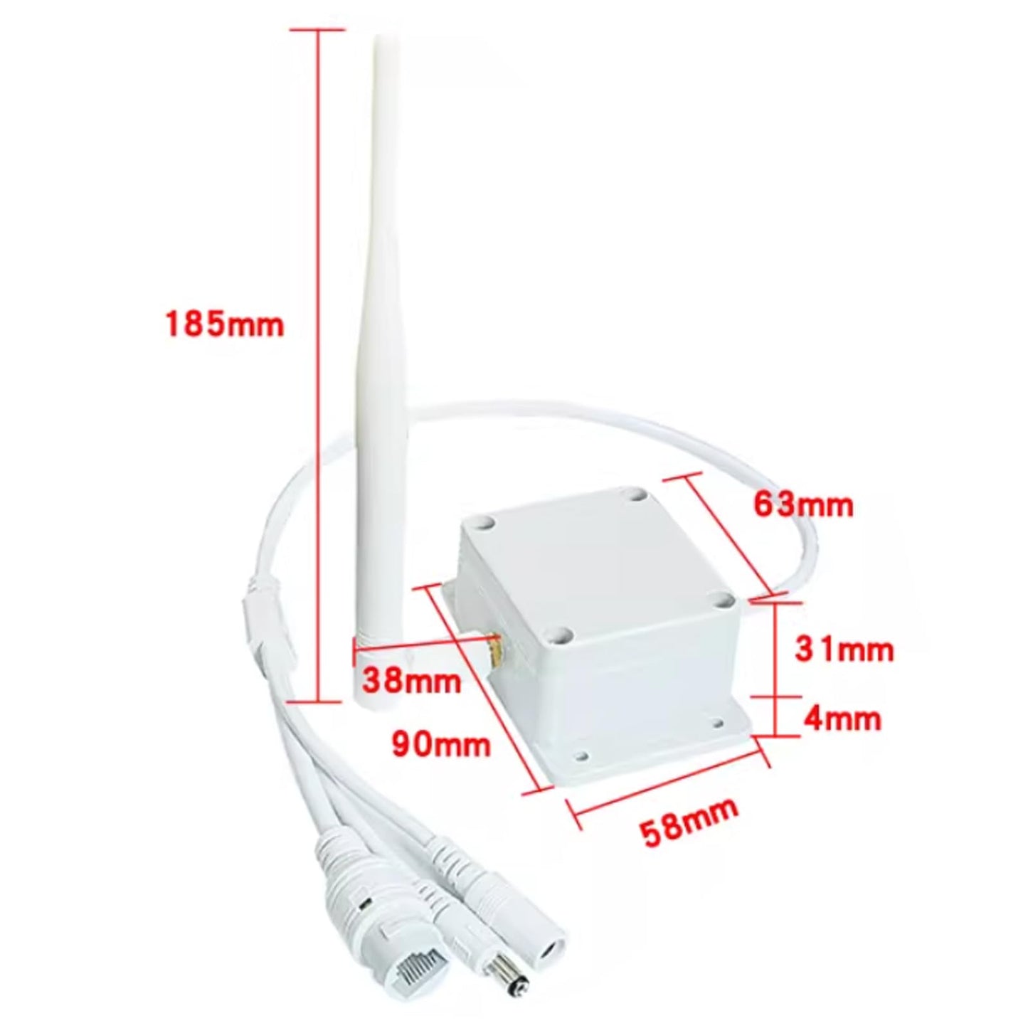900MHz Long-Range WiFi Transmission Device Wireless Transceiver for Monitoring Network Transmission