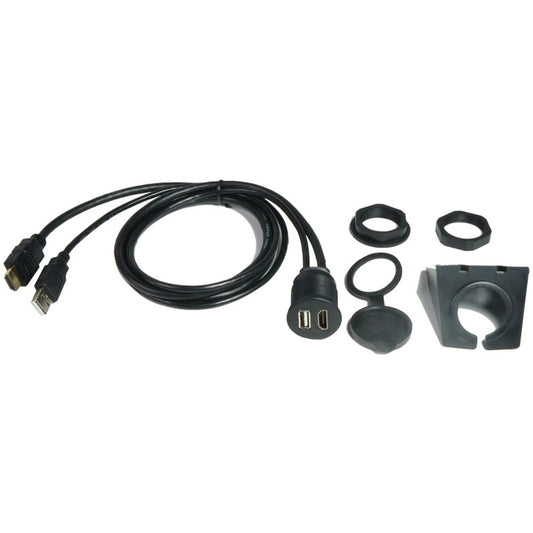 PAC HDMIUSBCBL Dash Mount, 3' Extension Cable for HDMI & USB