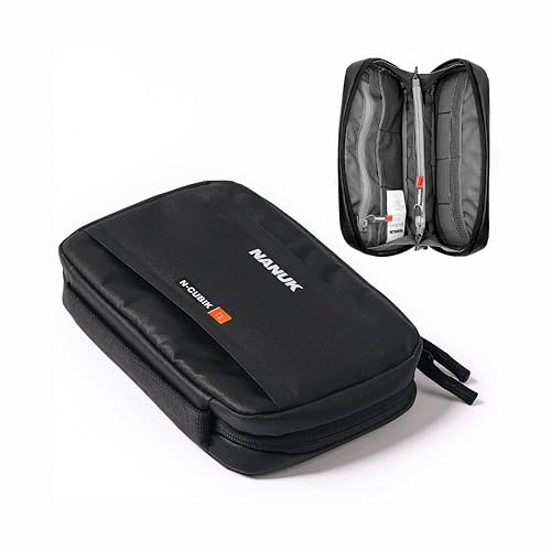 NANUK N-Cubik T1 Camera Bag Insert - Compact Water-Resistant Pouch - Shockproof Protective Camera Insert for Backpack - Perfect for Accessories & Gear