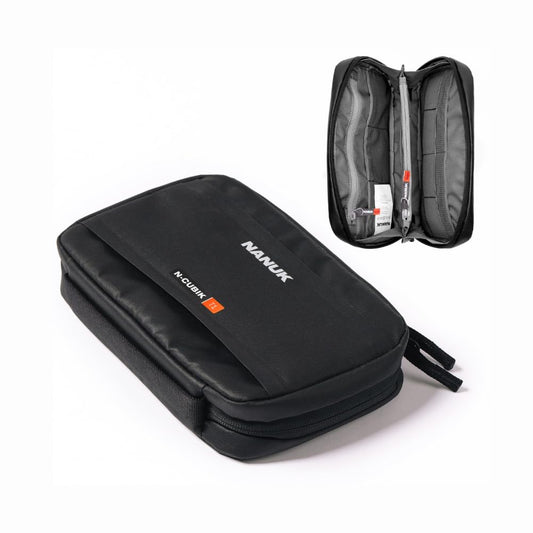 NANUK N-Cubik T1 Camera Bag Insert - Compact Water-Resistant Pouch - Shockproof Protective Camera Insert for Backpack - Perfect for Accessories & Gear