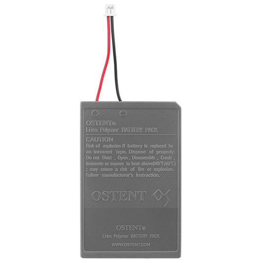 OSTENT 1000mAh 3.65V 3.7Wh Rechargeable Li-ion Battery Pack Replacement for Sony PS4 Pro/Slim CUH-ZCT2 Series Bluetooth Wireless Dual Shock Controller