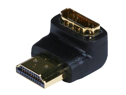 Monoprice HDMI Port Saver Male to Female - 90 Degree (103733)