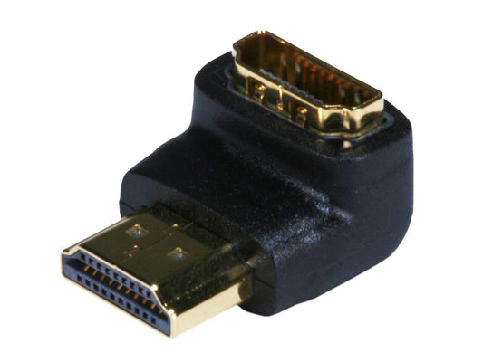 Monoprice HDMI Port Saver Male to Female - 90 Degree (103733)