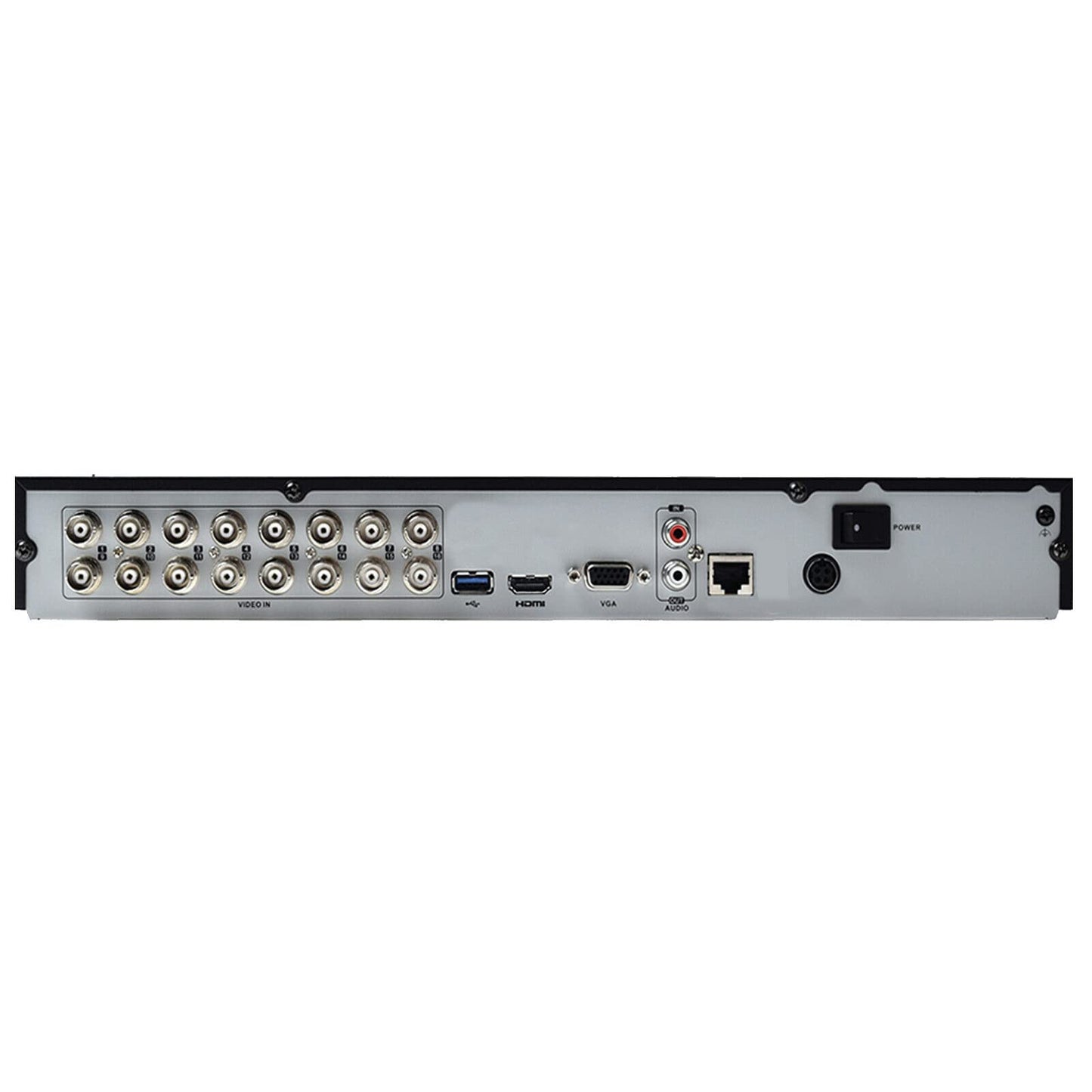 iDS-7216HQHI-M2/S 16 Channel 1080P HD-TVI DVR, H.265+, 8CH Hybrid Recorder, 2 SATA (No Hard Drive), Supports up to 5MP TVI/CVI/AHD/Analog and up