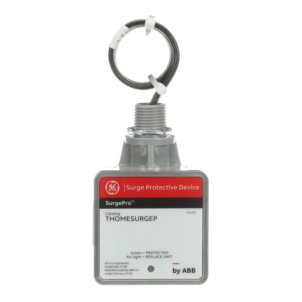 THOMESURGEP by ABB • SurgePro™ Surge Protective Device • Externally Mounted Wired Residential SPD for Retail and Home • Type 1 SPD • Safe, Reliable