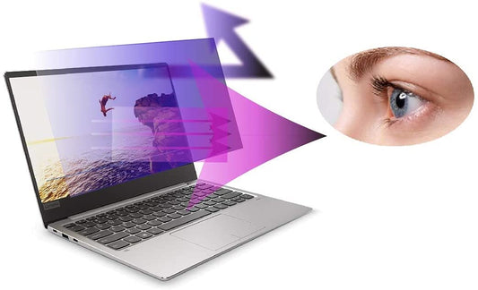 Premium Anti Blue Light and Anti Glare Screen Protector (2 Pack) for 15.6 inches Laptop with Aspect Ratio 16:9. Easy and Bubble Free Installation