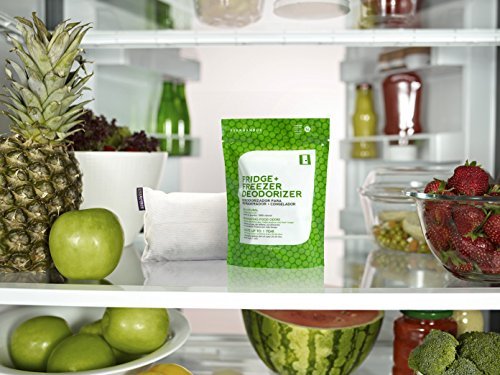 Ever Bamboo Fridge & Freezer Deodorizer - Natural Bamboo Charcoal Odor Absorber, 150g. Single pack