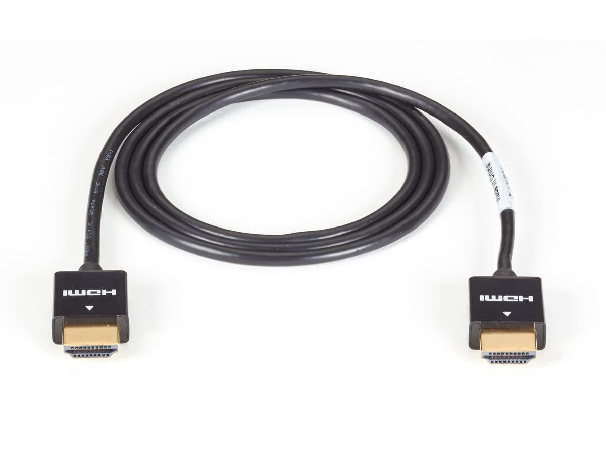 Black Box Slim-Line High-Speed HDMI Cable, 3m (9.8ft.)
