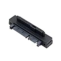 Micro SATA Cables SAS 29 Pin Female to 22 Pin Male Adapter 90 Degree Right Angle