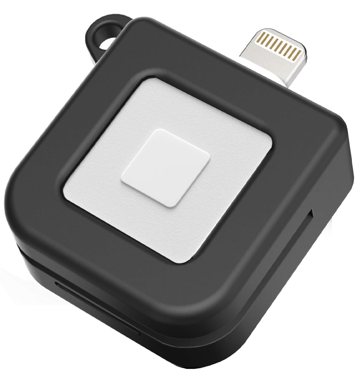 Encased Keychain Case Designed for Square Reader for Magstripe (Lightning and 3.5mm) Black