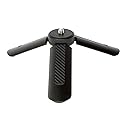 Movo TR-1 Compact Mini Tabletop Tripod/Hand Grip with 1/4" Screw and Folding Feet. Compatible with GoPro, DSLR, Camera, Osmo, Pocket Projector, Zoom