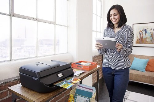 HP F1J03A#B1H OfficeJet 4650 All-in-One Printer w/Instant Ink Bundle