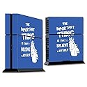 MightySkins Skin Compatible with Sony Playstation PS4 Console - Unicorns Believe | Protective, Durable, and Unique Vinyl Decal wrap Cover | Easy