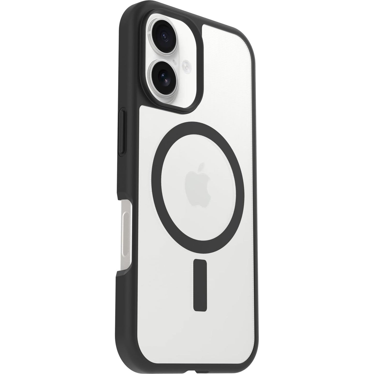 OtterBox iPhone 16 Profile Series Magnet Case - Black Crystal - Ultra-Thin, Stylish Minimalist iPhone Case