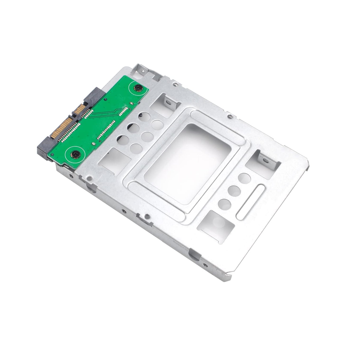 2.5 to 3.5 Hard Drive Adapter SSD,654540-001 Hard Drive Tray Caddy Adapter Compatible with All HP Dell IBM 3.5" 651314-001 F238F X7K8W 774026-001