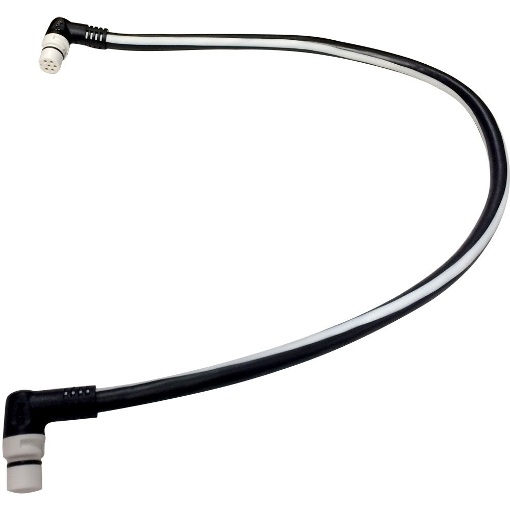 Raymarine 0.4m Elbow Connector Cable - Vehicle Network Spur Cable for Car Communication Systems, Black