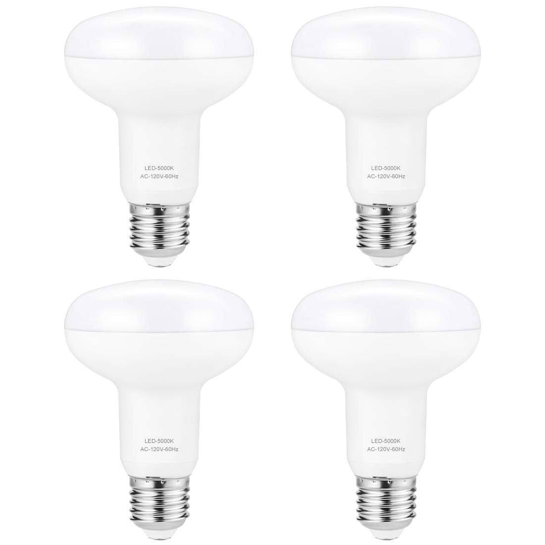 Small frog BR25/R25 Led Can Light Bulbs, 9W Dimmable Flood Lights (75W Equivalent), E26 Medium Base Bulb 5000K Daylight White for Indoor Outdoor