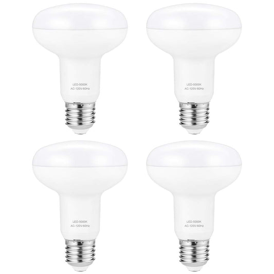 Small frog BR25/R25 Led Can Light Bulbs, 9W Dimmable Flood Lights (75W Equivalent), E26 Medium Base Bulb 5000K Daylight White for Indoor Outdoor