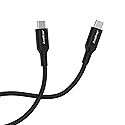 USB C to USB C Cable, Amaitree[Universal 60W/100W/240W]3Ft Fast Charging 240W TPE USB C Cord, 5A iPhone USB C Car Play Charging Data Cable iPhone
