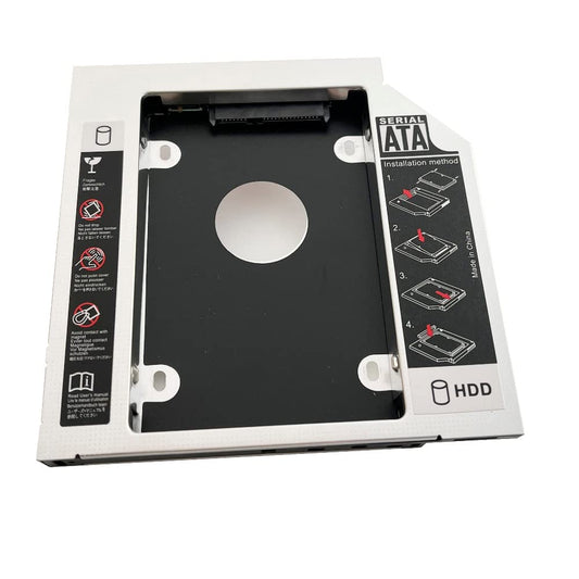 DY-tech 2nd Hard Drive HDD SSD Optical Bay Caddy Frame Tray for iMac A1311 A1312 2012 2011 2010 AD-5680H SATA Interface