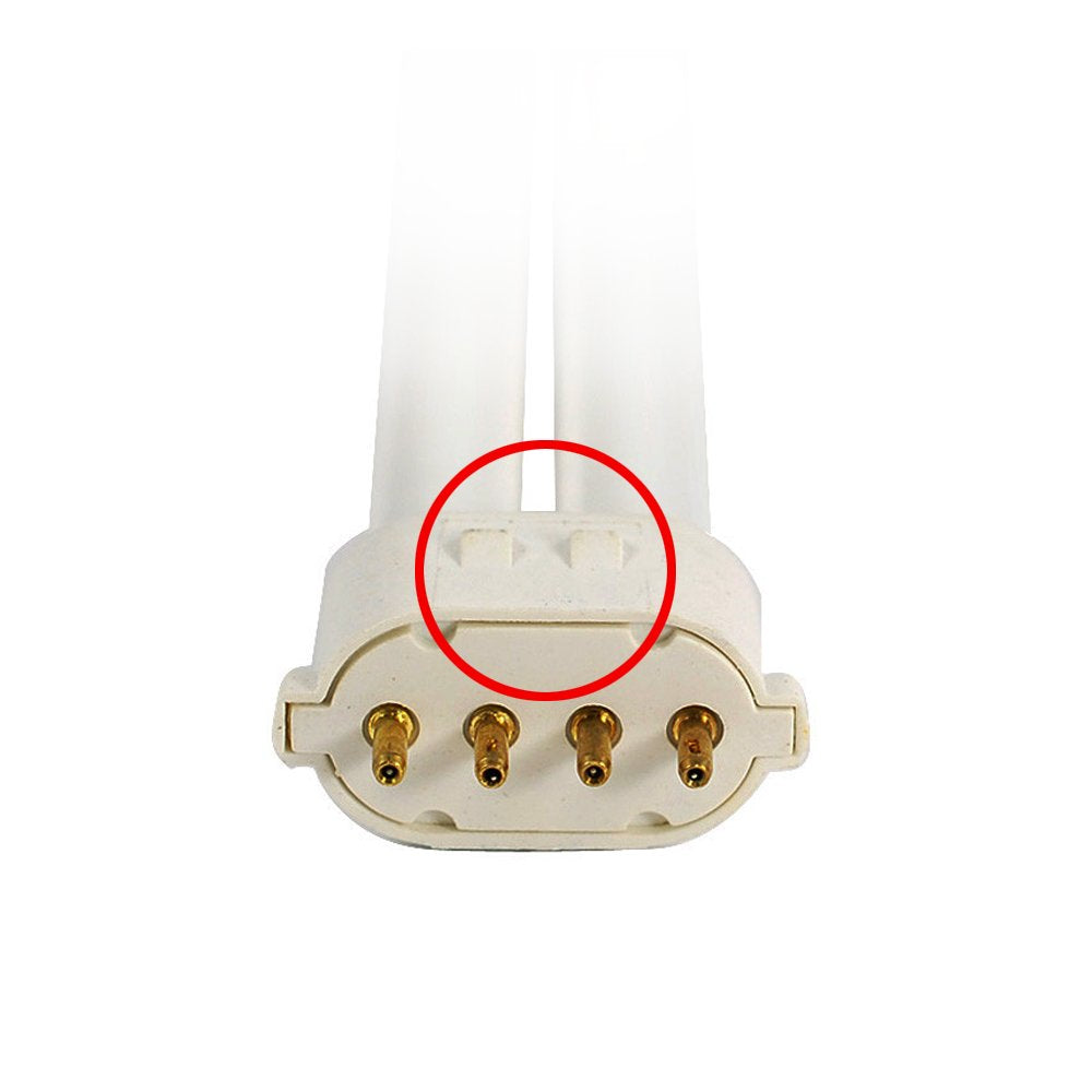 Ushio BC8841 13W T4 4-Pin (2GX7) Base 3,500K Single Tube Compact Fluorescent Light Bulb